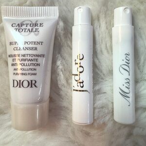 Dior Capture Totale Super Potent Cleanser mini travel size ja’dore Miss Dior